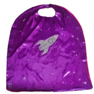 NEW Space Explorer Themed Play Cape in Purple and Pink